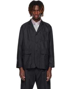 Engineered Garments ネイビー Loiter テーラードジャケット - ブラック