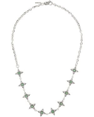 Emanuele Bicocchi Stella Ventis Crystal Necklace - White