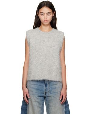 R13 Deep Armhole Vest - Black