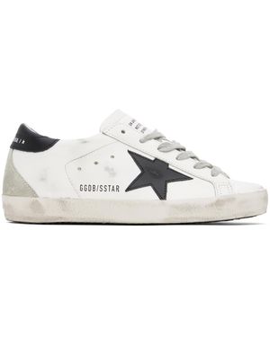 Golden goose white and black deals