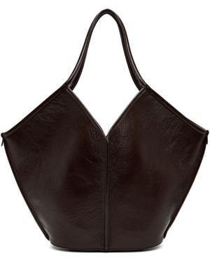 Hereu Calella Distressed Tote - Black