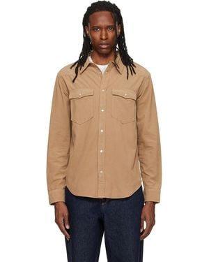 Isabel Marant Vasco Shirt - Natural