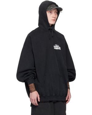 Vetements 'paris Xxxl' Hoodie in Black for Men | Lyst