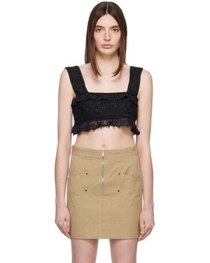 Isabel Marant Black Mecelia Camisole