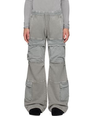 Entire studios Utility Cargo Trousers - Black