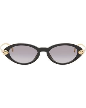 Cartier 'Panthère De Sunglasses - Brown