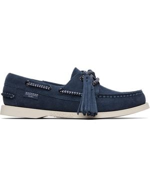 Weekend by Maxmara Sebago Edition Dockside Boat Shoes - Blue