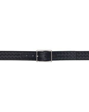 Bottega Veneta Intrecciato Piccolo Belt - Black