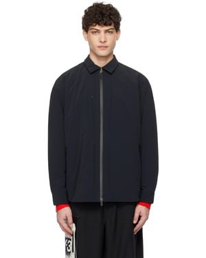 Descente Allterrain Lightweight Insulated Shirt Jacket - Blue
