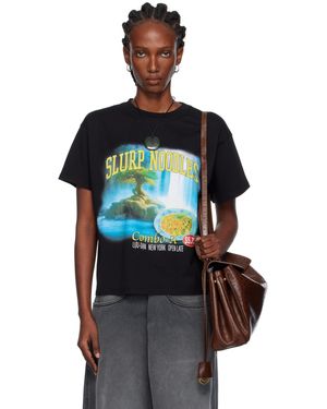 Lu'u Dan Slurp Noodles Box T-shirt - Black