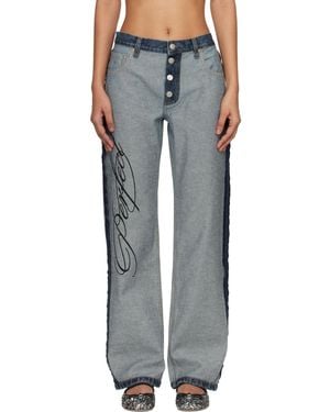 Marc Jacobs Imperfectly Perfect Jeans - Blue