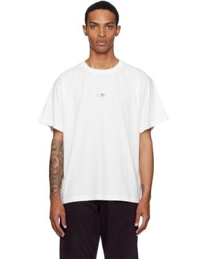 MM6 by Maison Martin Margiela Cotton T-Shirt - White