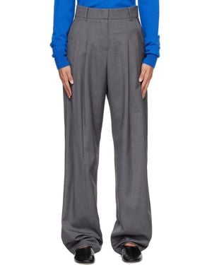 Frankie Shop Gelso Pleated Trousers - Blue