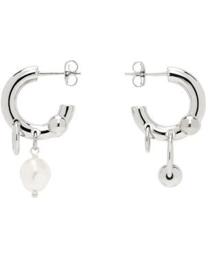 Justine Clenquet Lisa Earrings - Black