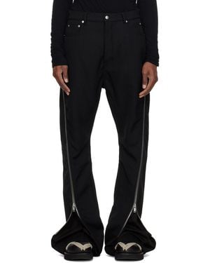 Rick Owens Tower Bolan Banana Trousers - Black