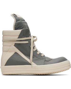Rick Owens Concordians Geobasket Trainers - Grey