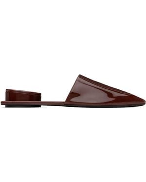 Tory Burch Pierced Mules - Black