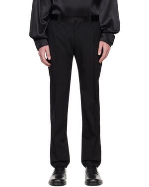Dolce & Gabbana ブラック 6ポケット トラウザーズ
