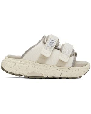 Suicoke オフホワイト Moto-Run2 サンダル - ブラック