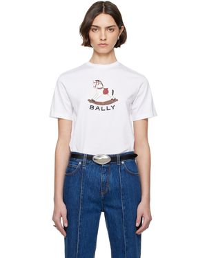 Bally Beni Bischof Rocking Horse T-Shirt - White