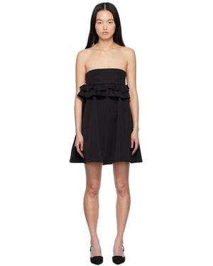 Kika Vargas Nicole Minidress - Black