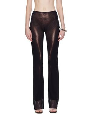 Jean Paul Gaultier 'The Bronze Body Dust' Lounge Pants - Black