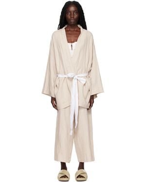Deiji Studios 'The 01' Pyjama Set - Black