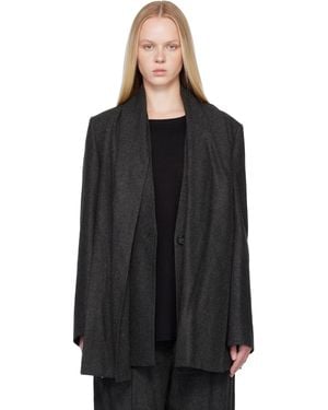 TOTEME Scarf Blazer - Black