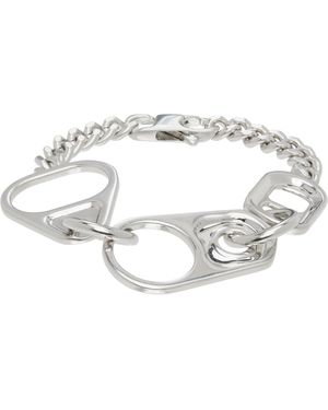 MM6 by Maison Margiela Pop Tag Bracelet - Metallic