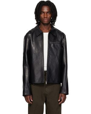Entire studios Corehide Leather Jacket - Black