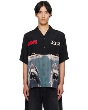 Wacko Maria 'Jaws' /Shirt - Black