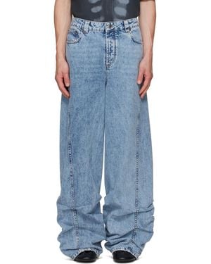AVAVAV Jessie Pleated Jeans - Blue