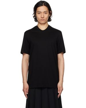 Julius Cotton Sz Jersey T-Shirt - Black