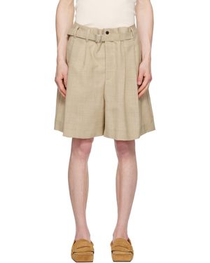 Jacquemus ベージュ La Croisière 'The Fernando' ショートパンツ - ナチュラル