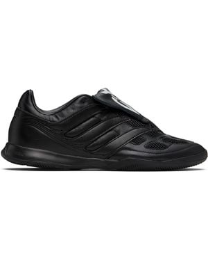 Y-3 Leather Predator Precision Trainers - Black