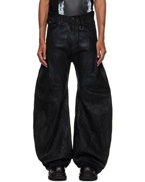 Julius Bending Tuba Jeans - Black