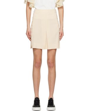 See By Chloé Minijupe à boutons - Noir