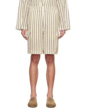 LE17SEPTEMBRE オフホワイト ボクサー ショートパンツ - ナチュラル