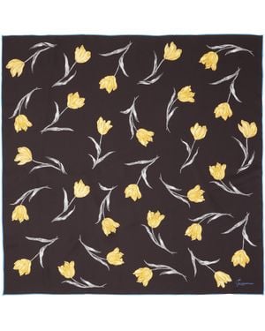 Jacquemus 'Le Foulard Tulipe' Scarf - Blue