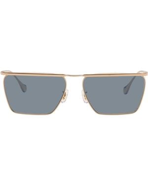 Jil Sander Oliver Peoples 'Edition 2' Wireframe Sunglasses - Grey