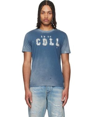 Cout de la Liberte Freddie Norfolk Railroad '1956 Cdll' T-Shirt - Blue