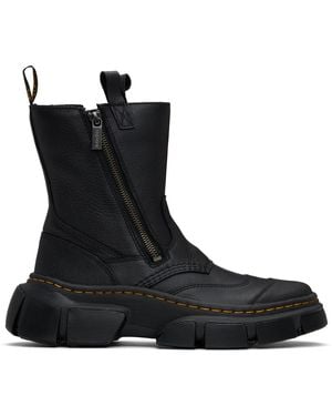 Dr. Martens Dmxl Rigger Leather Boots in Black | Lyst