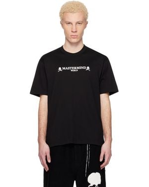 MASTERMIND WORLD Mw Og Puffed Ss T-Shirt - Black