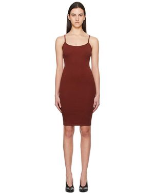 Flore Flore Burgundy Bibi Minidress - Black