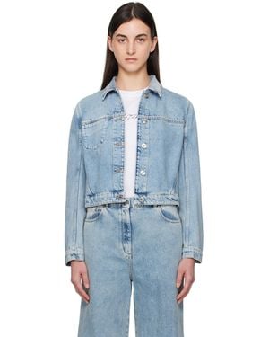 Lanvin Short Denim Jacket - Blue
