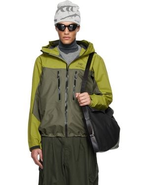 Arc'teryx Khaki Alpha Jacket - Green