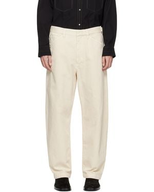Lemaire Off- Maxi Workwear Jeans - Black