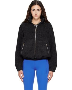 Literary Sport Grace Fleece Jacket - Black