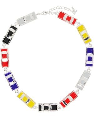 Marland Backus Traffic Jam Necklace - Red