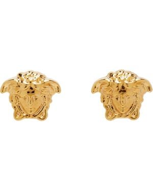 Versace Medusa Earrings - Metallic